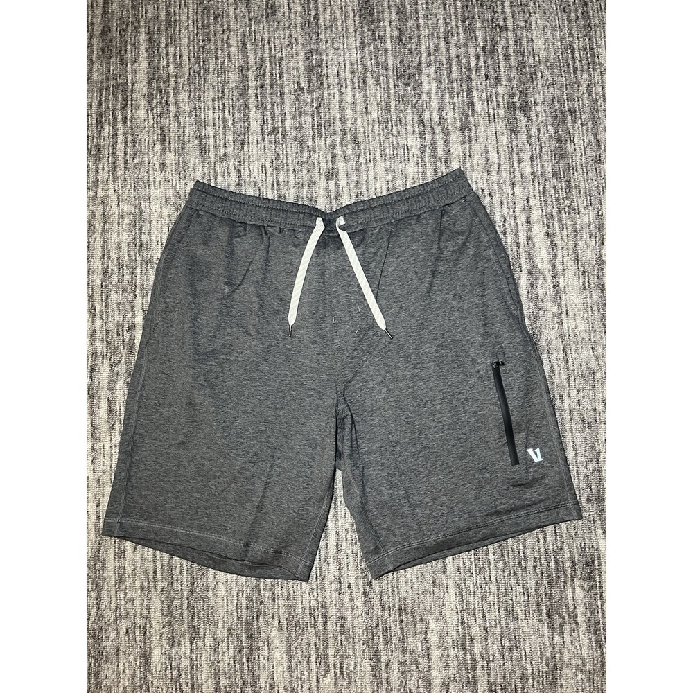 Vuori Kore Shorts Men's Size L Gray Athletic Running Workout Lined